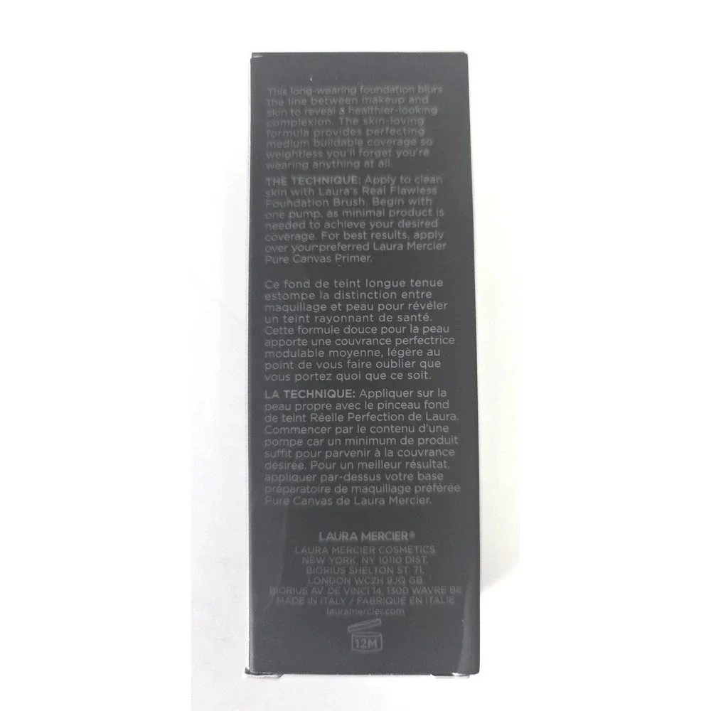 NEW Laura Mercier Real‎ Flawless Weightless Perfecting Foundation 4N2 Tea 1oz